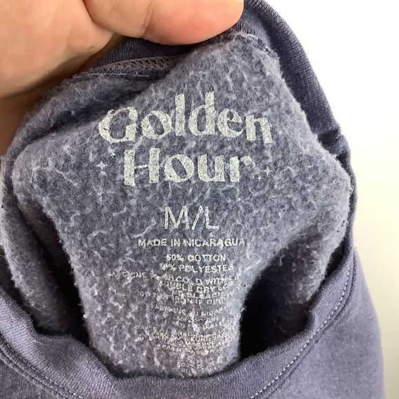 Golden Hour France Ski Crew Neck Sweatshirt - Picture 3 of 5